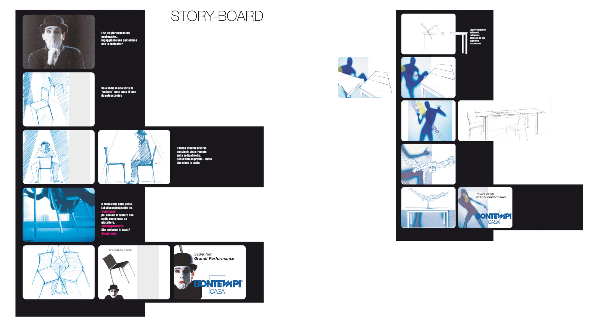 design grafica pubblicitaria comunicazione aziendale video storyboard